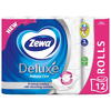 Hartie igienica Zewa Deluxe Delicate Care, 3 straturi, 12 role