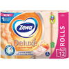 Hartie igienica Zewa Deluxe Cashmere Peach, 3 straturi, 12 role