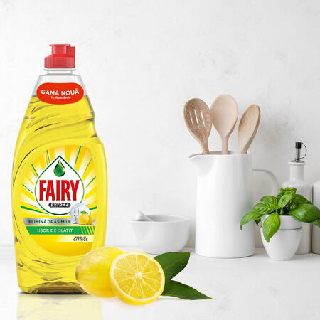 Detergent de vase Fairy Extra+ Citrice, 1.35 L