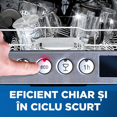 Detergent de vase pentru masina de spalat Finish Quantum, 60 tablete