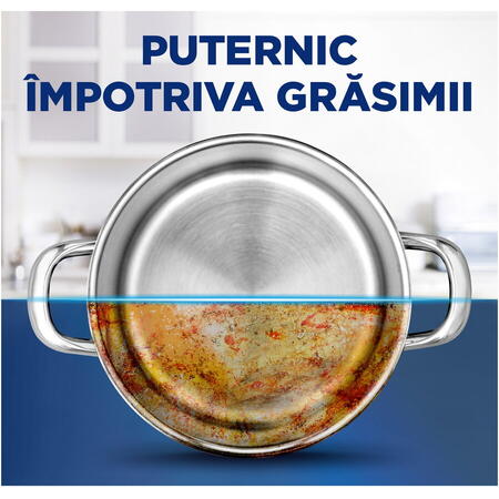 Pachet Detergent capsule pentru masina de spalat vase Finish Quantum, 60 spalari + Solutie de curatare Finish, 250 ml