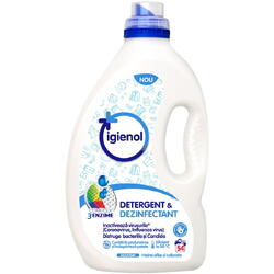 Detergent & dezinfectant de rufe Igienol Mountain, 2.7 l, 54 spalari
