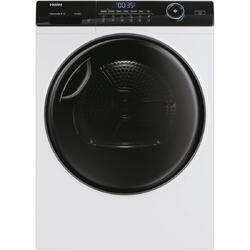 Uscator de rufe Haier  HD90-A3959-S, I-Pro Seria 5, 9 kg, Pompa de caldura, Inverter, Wi-Fi, iRefresh, iTime, Pillow Drum, Clasa C, Alb