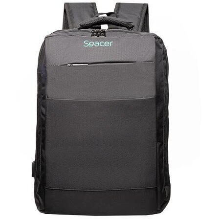 Rucsac Spacer New York 17″, negru