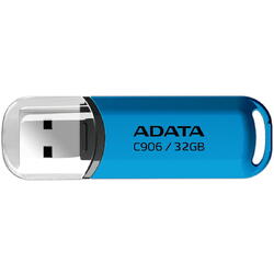 A-Data Memorie USB ADATA C906, 32GB, USB 2.0, albastru