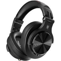 Casca OneOdio A71M-Black cu fir detasabil, tip over ear, utilizare profesionala, DJ, multimedia, conectare prin Jack 3.5 mm | Jack 6.35 mm, difuzor 40 mm, impedanta 32 Ohm, negru