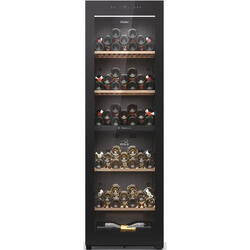 Racitor de vinuri Haier HWS236GDEH1, 236 sticle, H 190 cm, Clasa E, Wi-Fi, negru