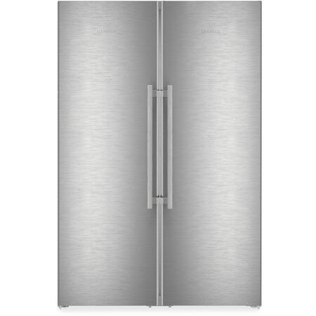 Side by side Liebherr XRFsd 5265 Prime, NoFrost, BioFresh, 662 l, H 185.5 cm, Clasa D, Inox/Siver