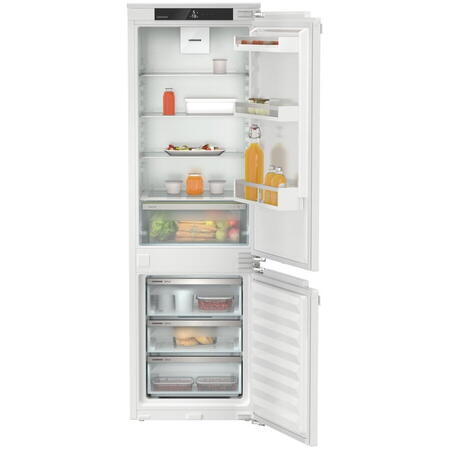 Combina frigorifica Incorporabila Liebherr ICNe 5103, 253l, Clasa E, NoFrost, EasyFresh, DuoCooling, SmartDeviceBox, Sistema PowerCooling, VarioSpace, SuperFrost, LED