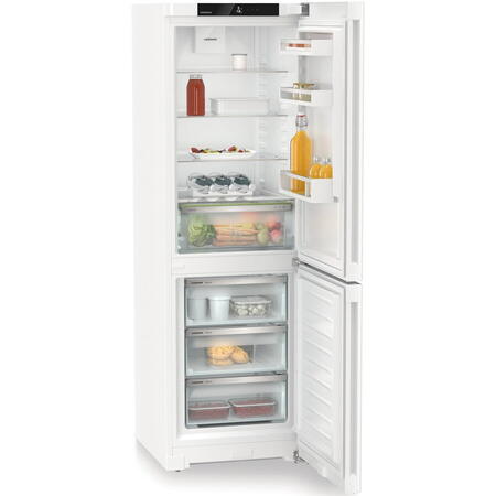 Combina frigorifica Liebherr CNc 5203, 330 l, No Frost, EasyFresh, DuoCooling, Interior Fit, Clasa C, H 185.5 cm, Alb