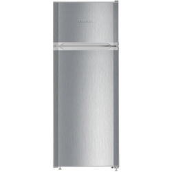 Frigider cu doua usi Liebherr CTPele231-26, 233 l, Clasa E, VarioSpace, SmartFrost, H 140.1 cm, Inox