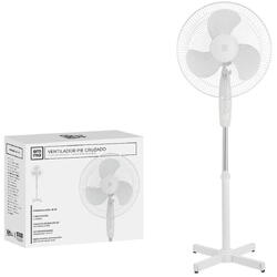 Ventilator cu picior EMMA, 45W, 3 viteze, alb