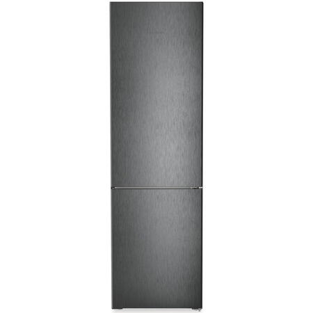 Combina frigorifica Liebherr CBNbda 572i, 360 l, No Frost, BioFresh, DuoCooling, Interior Fit, Clasa A, H 201.5 cm, Antracit