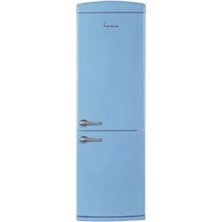 Combina frigorifica Fram FC-VRR341BLE++, 340 l, Less Frost, Clasa E, Iluminare LED, Control mecanic, H 190 cm, Albastru