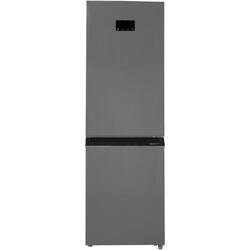 Combina frigorifica Toshiba GR-RB449WE-PMJ(49), 338 l, No Frost, Clasa E, Afisaj LED, Control electronic, Iluminare LED, H 185.8 cm, Argintiu