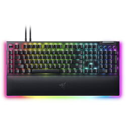 Tastatura gaming mecanica Razer BlackWidow V4 Pro, Iluminare RGB, Negru