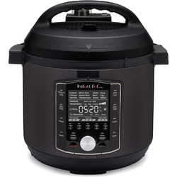 Multicooker Instant Pot Pro 6, 1200W, 11 programe, 28 presetari, Capacitate 6 litri, Capac detasabil, Negru
