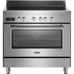 DeLonghi Aragaz profesional De Longhi PRO 96 MXIN ED RO, 4 arzatoare, Electric, L 90 cm, inox