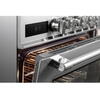 DeLonghi Aragaz profesional De Longhi PRO 66 MXL PZ RO, 4 arzatoare, Gaz + Electric, L 60 cm, Grill, inox