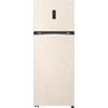 Frigider cu doua usi LG GTBV44SEBKD, 461 l, No Frost, Linear Cooling, Display, Compresor Inverter, WiFi, Iluminare LED, H 185 cm, Clasa E, Bej