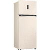 Frigider cu doua usi LG GTBV44SEBKD, 461 l, No Frost, Linear Cooling, Display, Compresor Inverter, WiFi, Iluminare LED, H 185 cm, Clasa E, Bej