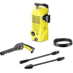 Aparat de spalat cu presiune Karcher K 2, 1400 W, 110 bar, 360 l/h debit maxim, furtun de presiune 4 m, pistol de inalta presiune G 120 Q