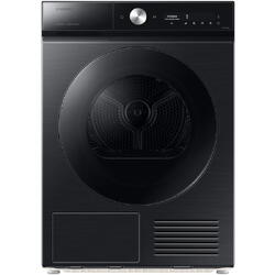 Uscator de rufe Samsung Bespoke DV90BB9545GBS7, Pompa de caldura, 9 kg, Clasa A+++, QuickDrive, AI Control, SmartThings WiFi, AI Dry, Negru