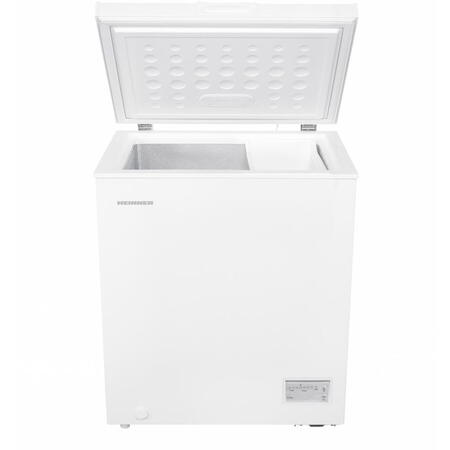 Lada frigorifica Heinner HCF-HM145CE++, 142 l, Clasa E, Convertibila Frigider/Congelator, Control electronic, Alb