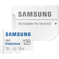 Card de memorie Samsung microSD, PRO Endurance, 128GB, 100MB/s