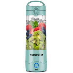 Blender portabil nutribullet® NBP003LBL, cupa 475 ml, USB-C, albastru deschis