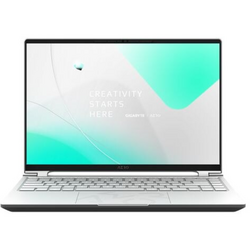 Laptop GIGABYTE Gaming 14'' AERO 14 OLED BMF, QHD+ 90Hz, Procesor Intel® Core™ i7-13620H (24M Cache, up to 4.90 GHz), 16GB LPDDR5, 512GB SSD, GeForce RTX 4050 6GB, Win 11 Home, Twilight Silver