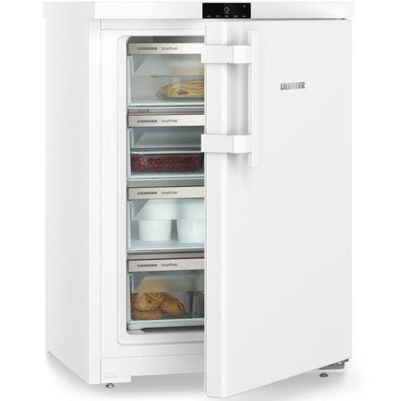Congelator Liebherr Fdi 1624, 107 l, 4 sertare, SmartFrost, SuperFrost, Clasa D, FrostProtect, TouchControl, H 85 cm, Alb