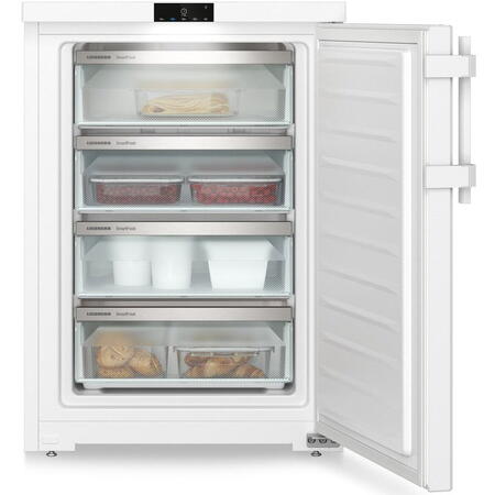 Congelator Liebherr Fdi 1624, 107 l, 4 sertare, SmartFrost, SuperFrost, Clasa D, FrostProtect, TouchControl, H 85 cm, Alb