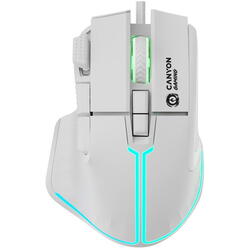 Mouse Gaming Canyon GM-636 Fortnax RGB White