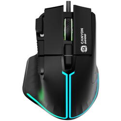 Mouse Gaming Canyon GM-636 Fortnax RGB Black