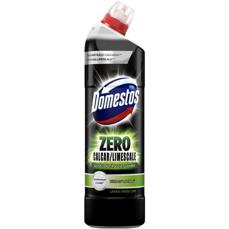 Dezinfectant gel Domestos Zero Calcar, Lime, 750 ml