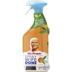 Detergent universal spray pentru curatarea suprafetelor din bucatarie Mr. Proper Mandarin, 800 ml