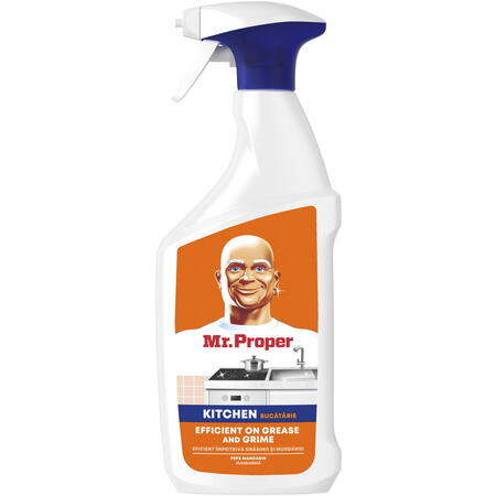 Detergent degresant spray Mr Proper pentru bucatarie, 800 ml