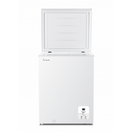 Lada frigorifica Fram FCF-HS142CE++, 142 l, Clasa E, Convertibil Frigider/Congelator, Control electronic, Display digital, Alb