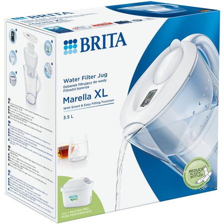 Cana filtranta Marella, Cartus filtrant Maxtra Pro, 3.5 L, Alb