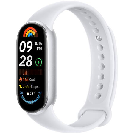 Bratara fitness Xiaomi Smart Band 9, Glacier Silver