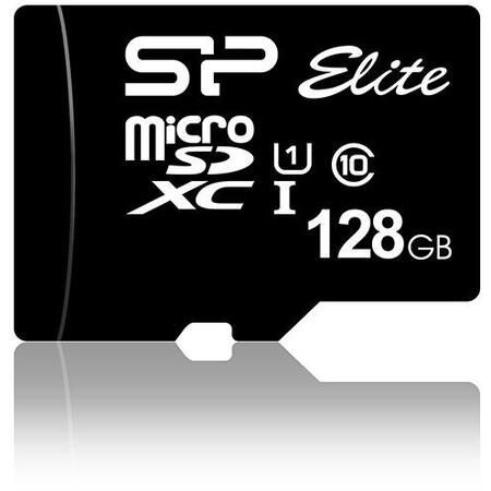 Card memorie Silicon Power Micro SDXC Elite UHS-1 Clasa 10 128GB +Adaptor