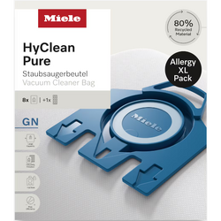 Pachet 8 saci Miele GN Allergy Pure XL HyClean 3D, 1 filtru SF-HA 50 HEPA AirClean