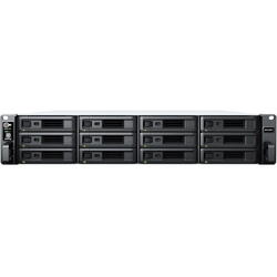 Synology Server RackStation RS2423RP+, AMD RyzenTM V1780B, 64 bit, 4 GB DDR4 ECC, 12 slot, 2x PSU