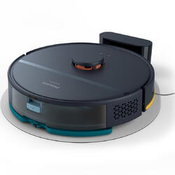 Robot de aspirare Philips Seria 2000 XU2000/10, 2700 Pa, aspirator si mop, Wi-Fi, Navigare radar LDS, Filtru EPA11 lavabil, scanare la 360 de grade, autonomie pana la 130 min, 5 harti, 4 niveluri de aspirare, aplicatie HomeRun, albastru