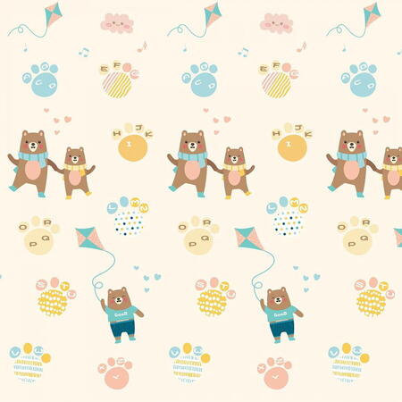 Covor de joaca pentru copii UG-F10120-2, din spuma, pliabil, 2 fete, impermeabil, izolant, 180 x 120 x 1 cm, alfabet