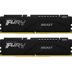 Memorie Kingston FURY Beast 16GB DDR5 6000MHz CL30 Dual Channel Kit