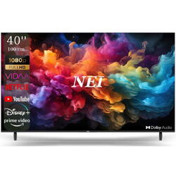Televizor LED NEI 40NE5901, 100cm, Smart, Full HD, Clasa E