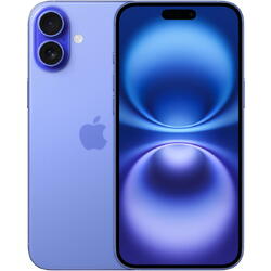 Telefon mobil Apple iPhone 16 Plus, 128GB, 5G, Ultramarine