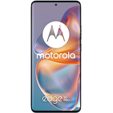 Telefon mobil Motorola Edge 50 Pro, Dual SIM, 512GB, 12GB RAM, 5G, Caneel Bay